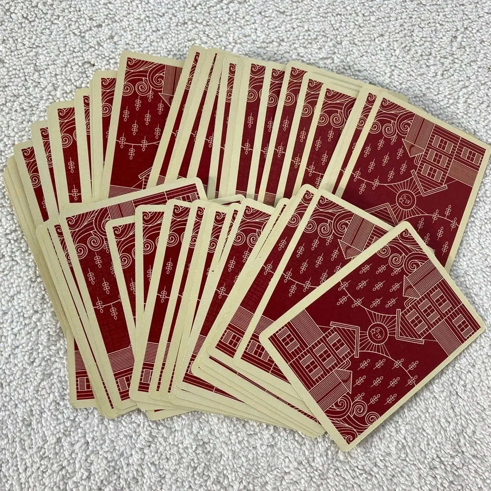 5/$35 Maker’s Mark Red and Cream Vintage Style Playing Cards - Picture 1 of 14